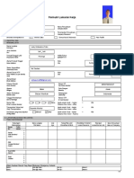 Formulir Lamaran Kerja