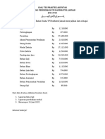 Soal Praktek Akuntan
