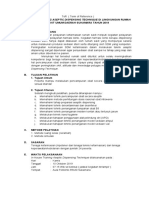 Sakit Umum Daerah Sukamara Tahun 2019: in House Training Aseptic Dispensing Technique Di Lingkungan Rumah