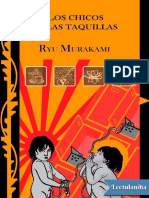 Murakami, Ryu - Los Chicos de Las Taquillas
