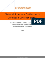 Network Interfaces For CFPT Testers 1