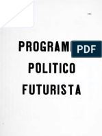Programma Politico Futurista