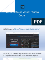 Instalacion Visual Studio Code