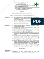 22 001 SK Visi Misi Tujuan Tata Nilai Pusat Kesehatan Masyarakat Kendal Ii