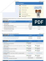 Vehicle History Report