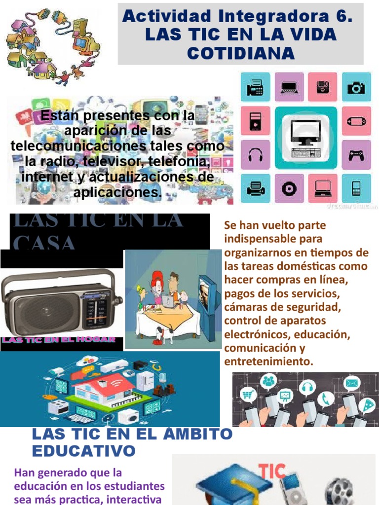 El Uso de Las TIC en La Vida Cotidiana | PDF | Tecnología de ...