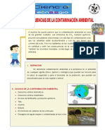 5°primaria - Causas y Consecuencias de La Contaminación Ambiental