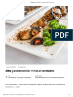 Alta Gastronomia_ Mitos e Verdades _ EAD Unicesumar (1)
