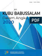 Kecamatan Kubu Babussalam Dalam Angka 2020
