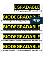 Biodegradable: Biodegradable Biodegradable Biodegradable Biodegradable