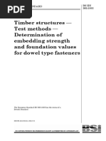 BS EN 338 2016 Structural Timber Strength Classes | PDF | Young's ...