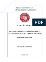 Luận Văn Thạc Sĩ Quản Trị Kinh Doanh - Phân Tích Chiến Lược Kinh Doanh Quốc Tế Của Công Ty Cổ Phần Sữa Việt Nam - Vinamilk - 1344700