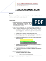 R8hi Wastemanagement Plan