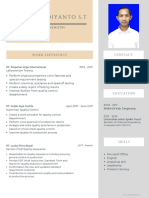 Donny Widiyanto S.T: Contact Work Experience