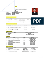 Curriculum Vitae: Tafsir Hadits