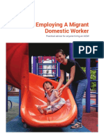 Employing A Migrant Domestic Worker: Practical Advice For Anyone Hiring An MDW