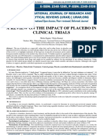 The Impact of Placebo in Clinical Trials