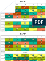 Horario clases 8vos A-B-C