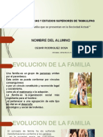 Los Tipos de Familia Que Se Presentan en La Sociedad Actual