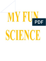 My Fun Science Backdrop