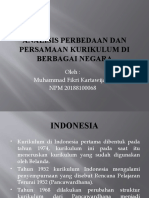 Analisis Perbedaan Dan Persamaan Kurikulum Di Berbagai Negara