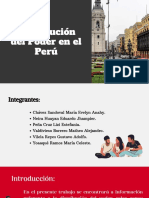 Distribución Del Poder en El Perú - Diapositivas