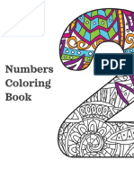 Color - Cool - Numbers Coloring Book