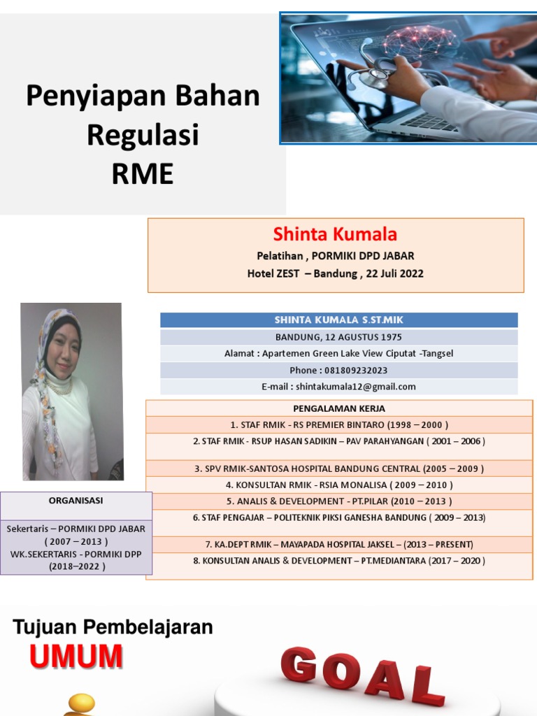 Regulasi RME dalam E-Health Indonesia | PDF | Bisnis | Komputer