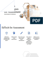 Education Technologies For Assessment: Anne Beatrice M. Belisario