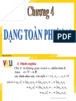 Đại Số Tuyến Tính-chương 4 - VKU