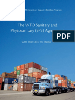 The WTO Sanitary and Phytosanitary (SPS) Agreement: Why You Need To Know