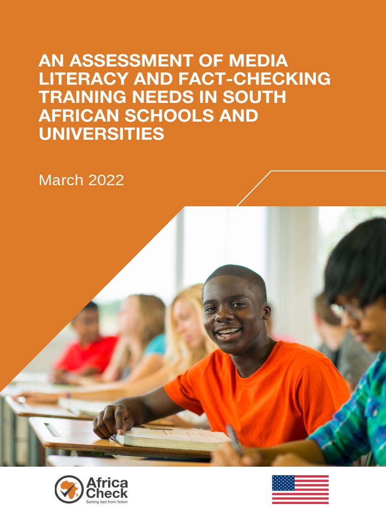 An Assessment Of Media Literacy And Fact Checking Training Needs In