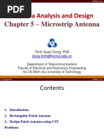 Chapter 5 - Microstrip Antenna