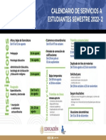 Calendario Servicios Escolares 2022-2023