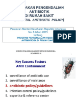 Kebijakan Antibiotik Di RS - PPRA 2016-1 DR Faisal