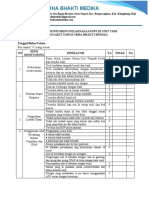 Form Monitoring Instalasi CSSD