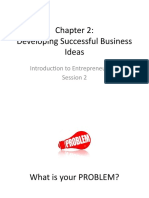 CHP 2 Developing Successful Business Ideas