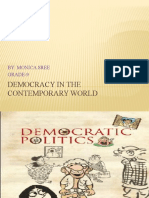 Democracy in The Contemporary World