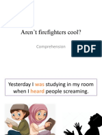 Aren't Firefighters Cool - Comprehension