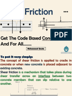 Shear Friction: Get The Code Based Concept Once and For All .