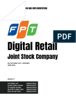 (SFI) Group Project - FPT Retail JSC - G11