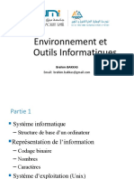 Cours  Env et Outils Info Partie 1