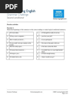 Second Conditional Exercises