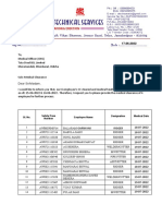 Letter For Medical Clearance