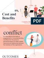 Conflict Outcomes, Cost and Benefits: Laguerta, Micaela C .