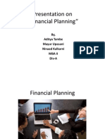 Presentation Financial Planning