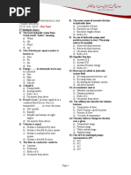 Multiple Choice Pre Test Pump - 2