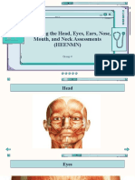 Performing The Head, Eyes, Ears, Nose, Mouth, and Neck Assessments (Heenmn)