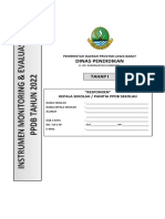 Format Monitoring Dan Evaluasi PPDB Tahap I - 2022