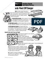 Machine Guards Wa RD Off Danger: Safety Meeting Repros